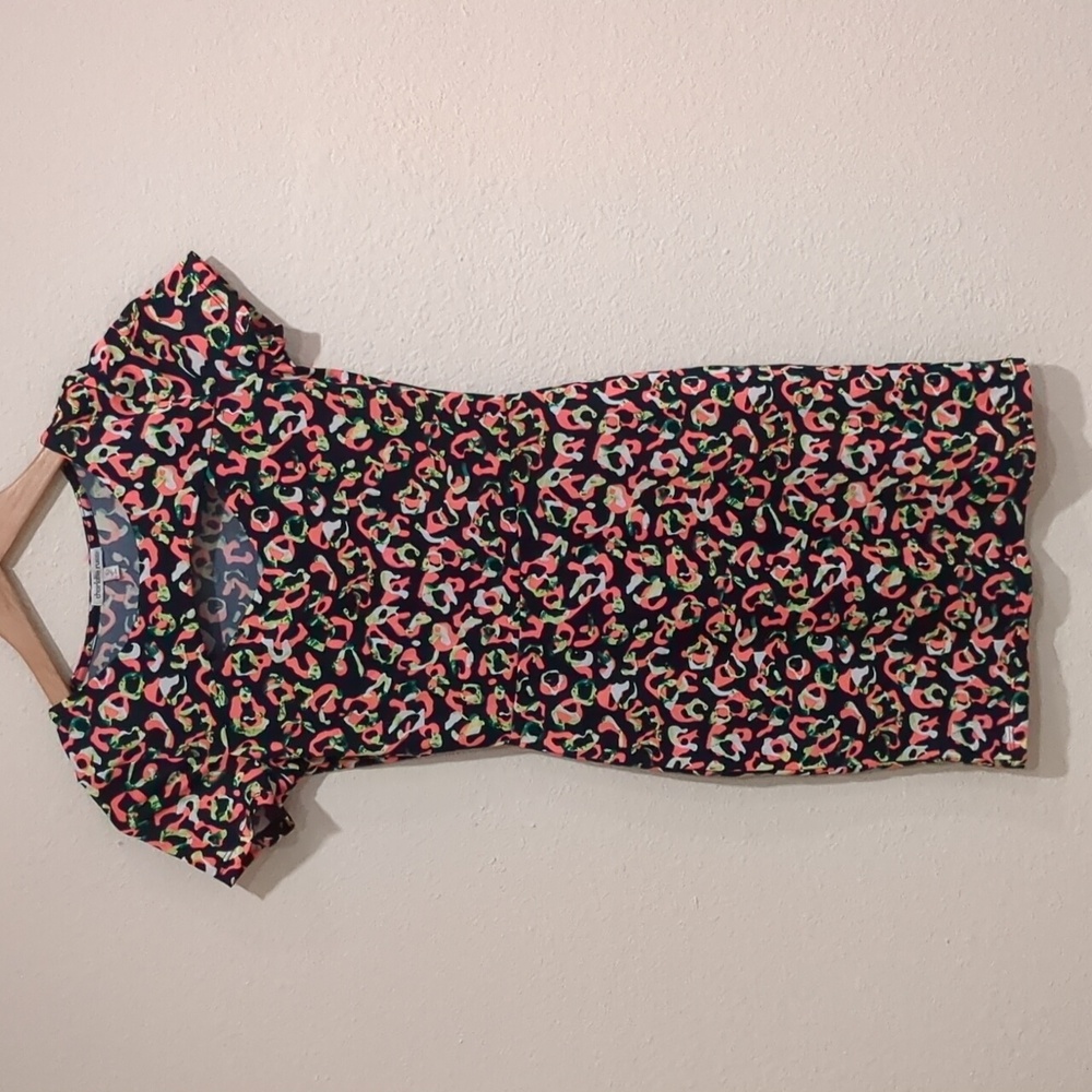Charlotte Russe Colorful Cutout Dress Size Small